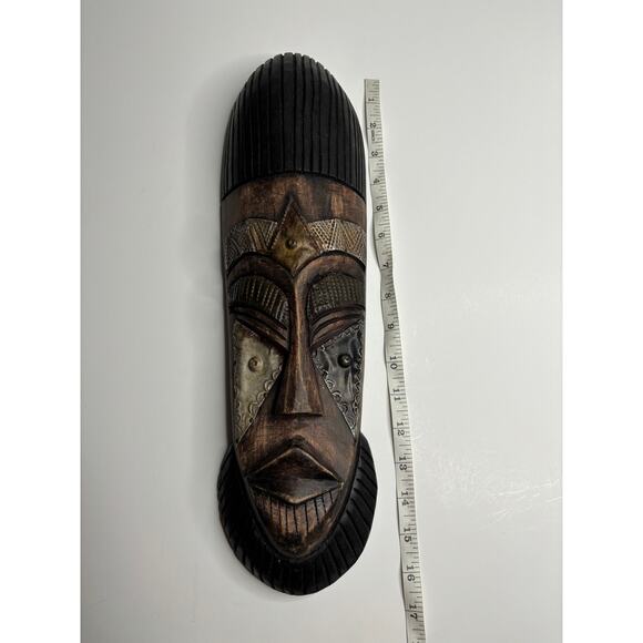 Ghanaian‎ tribal mask decor vintage - Picture 2 of 7
